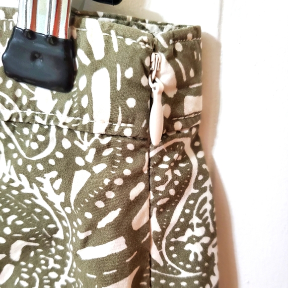 Cotton paisley skirt - Picture 6 of 9